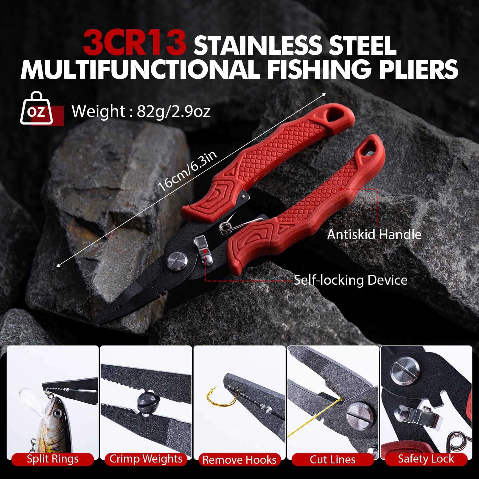 Goture Angelzubehör Angelzange – Fishing Hook Remover Bewertung und Preis