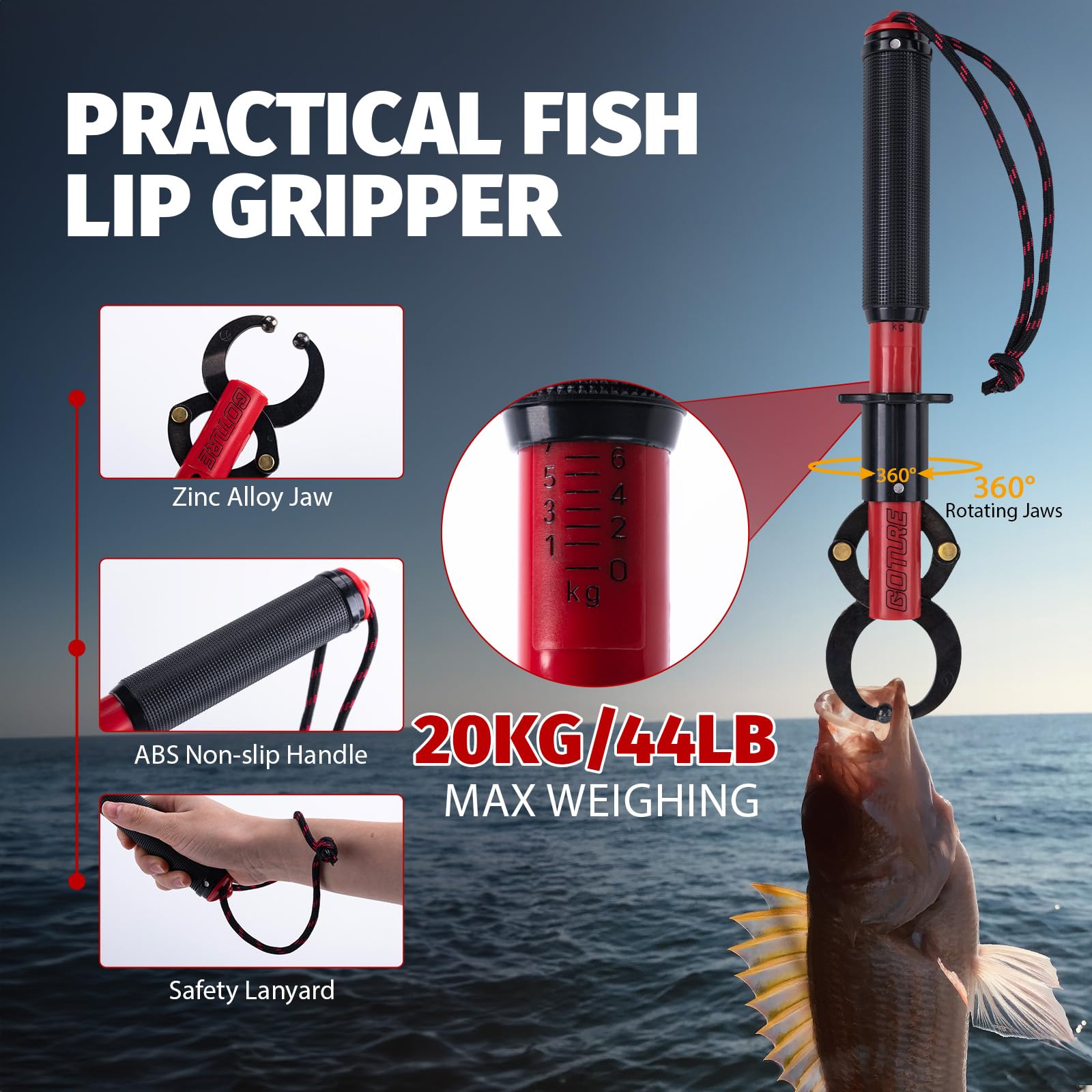 Goture Angelzubehör Angelzange – Fishing Hook Remover Bewertung und Preis