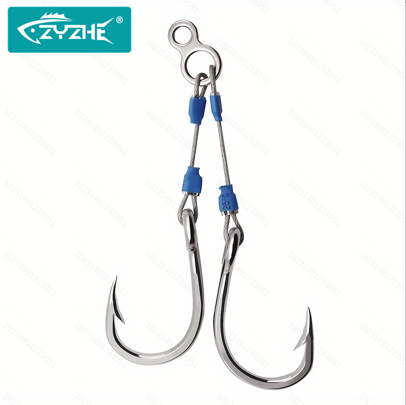 ZYZHE Stahl-Jig-Haken 6 Größen – Fishing Hook Assortment Bewertung und Preis