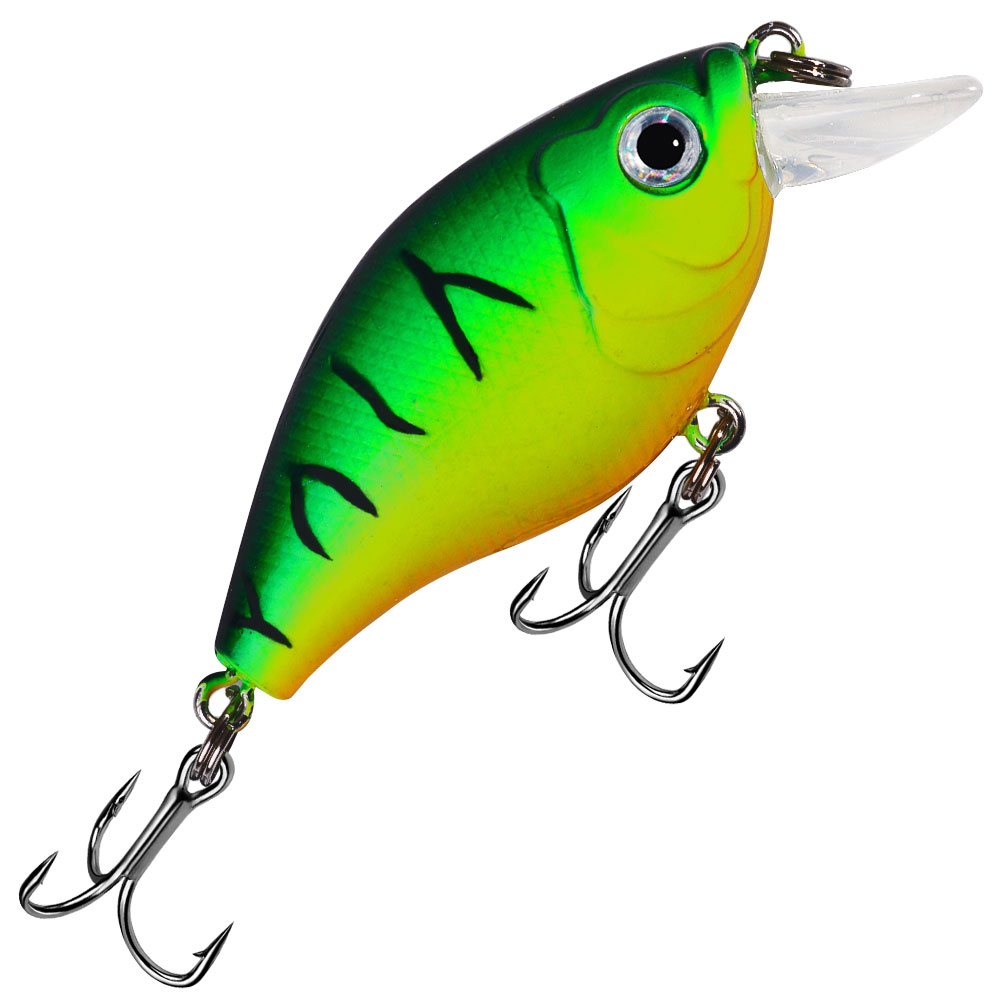 1Pc 6cm 6,9g Angeln Locken Cra – Fishing Hook Treble Bewertung und Preis